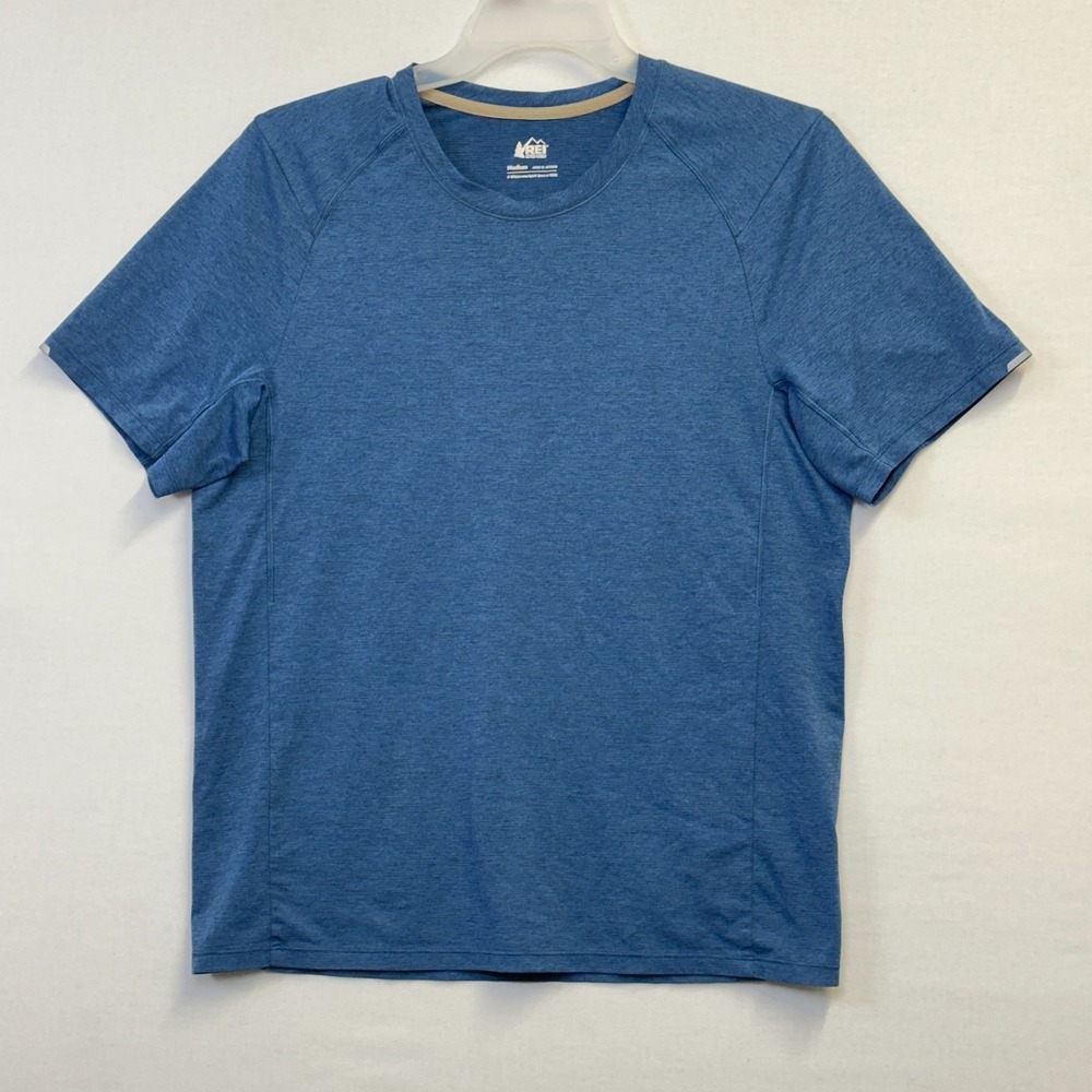 REI Co-op‎ Active Pursuits Short Sleeve Shirt Blue Men's Medium